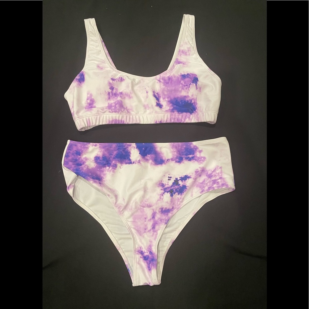 **BRAND NEW**Purple tie dye bikini.